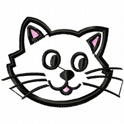 Cats Embroidery Design 8 Cats Embroidery Design 8